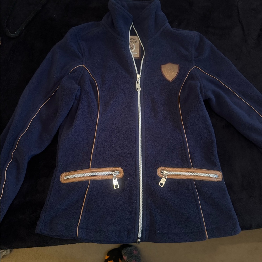 Lauria Garrelli Riding Jacket Navy Blue Size XS